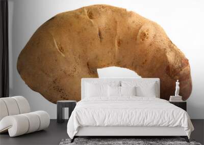 potatoes isolated as a member Wall mural