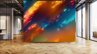 Abstract 3D background, 8k wallpaper Wall mural