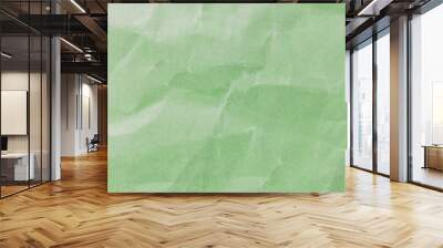 Green paper texture Wall mural