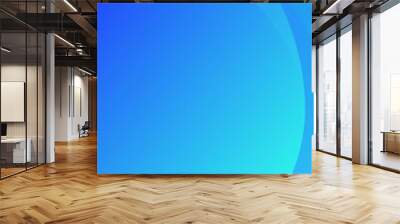 Abstract blue gradient vertical background with elegant shapes and negative space, ideal for websites, banners, or presentations Wall mural