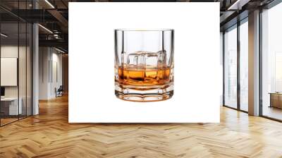 Stylish barware isolated on transparent background Wall mural