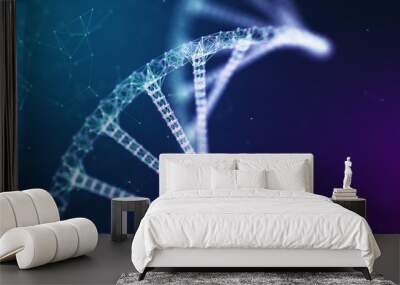 Dna concept. Wall mural