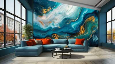 Abstract marble background Wall mural