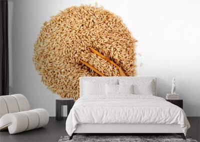 Oat grains Wall mural