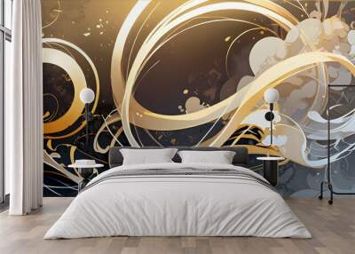 abstract background Wall mural