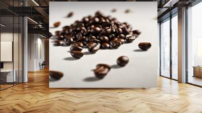 close up on coffee beans Wall mural