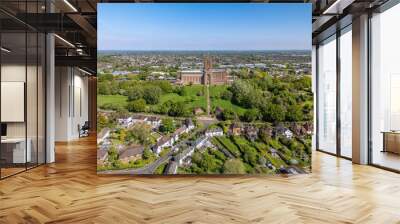 The Cathedral Church of the Holy Spirit, Guildford, commonly known as Guildford Cathedral, is the Anglican cathedral in Guildford, Surrey, England. Wall mural