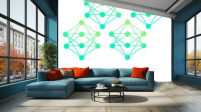 Artificial neural network Wall mural