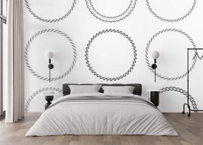 Round Frames Wall mural