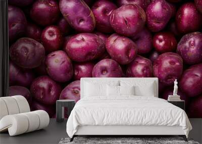 the purple potatoes collection Wall mural