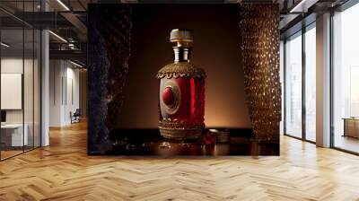 bottle of perfume Wall mural