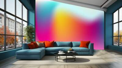 gradient background abstract Wall mural