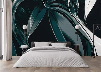 graphic two colors background	
 Wall mural