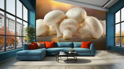 mushrooms Wall mural