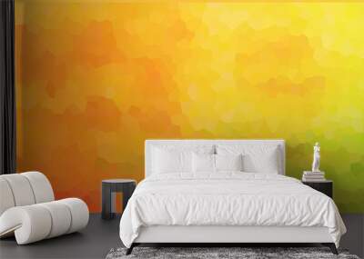 vector illustration - abstract polygon multicolored picture Wall mural