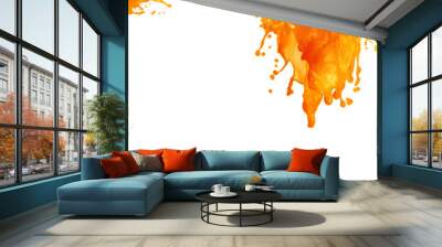 Orange juice
 Wall mural