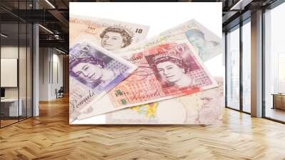 money british pounds sterling gbp Wall mural