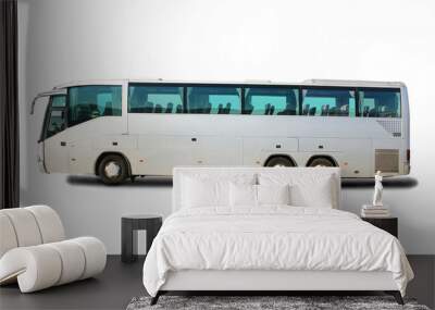 tourist bus isolated Wall mural