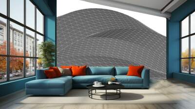 Architectural drawing. Geometric background Wall mural