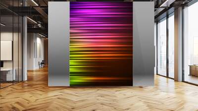 background report brochure Cover Pages A4 style abstract glow69 Wall mural