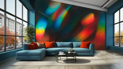 unusual colorful abstract background, digital photo Wall mural