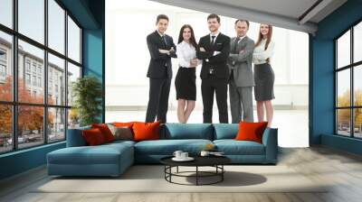 professional business team.photo in full growth Wall mural