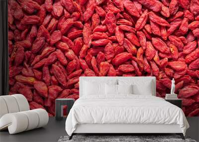 dry Goji berry Wall mural