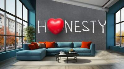 honesty Wall mural