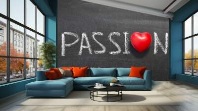 passion Wall mural