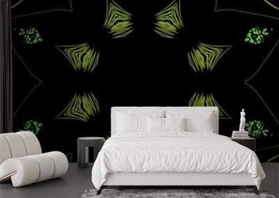 Beautiful pattern with modern design Wall mural