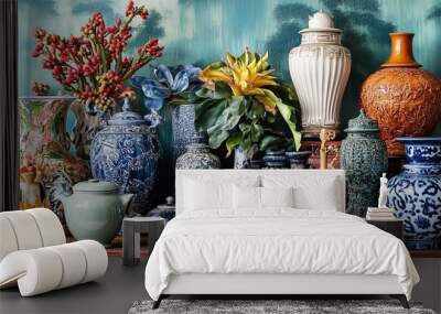 Decorative objects  Wall mural