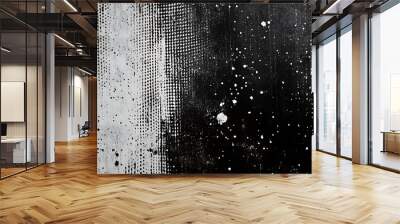 Abstract Ink Splatters Wall mural