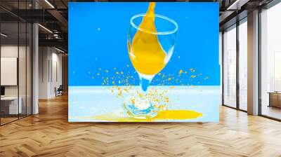 Fresh orange juice Wall mural