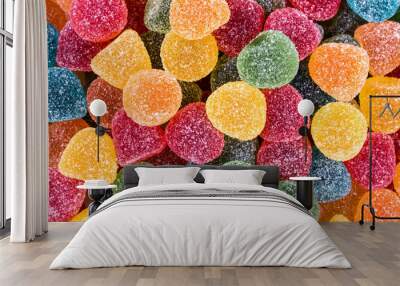 sweet color candy Wall mural