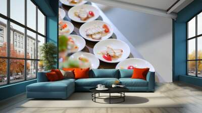 catering food wedding Wall mural