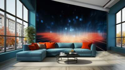 Digital background for te Wall mural