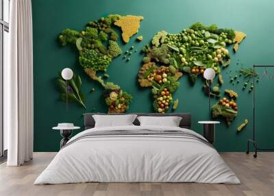 world food day. world vegetable day Wall mural