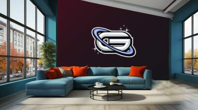 Set of initial sport/esport logo design Wall mural