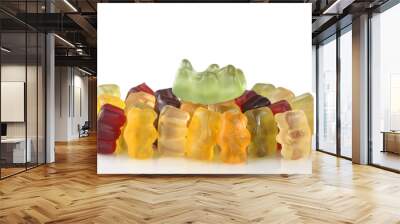 Gummy bear - crowd surfer by star and fans Wall mural