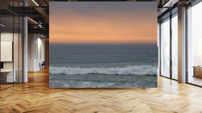 Natural minimalist seascape Wall mural