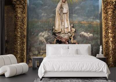 Our lady altar Wall mural