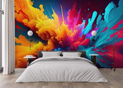 abstract background Wall mural