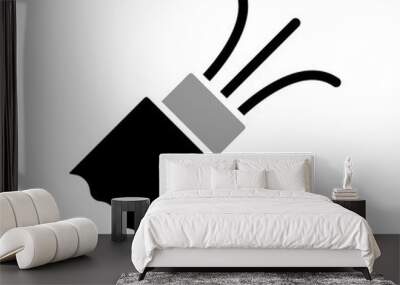 Wire icon template PNG Wall mural