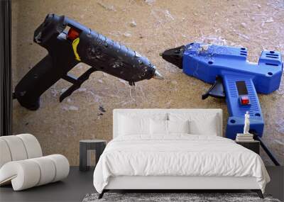 silicone guns Wall mural