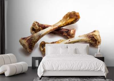 Gnawed chicken bones Wall mural