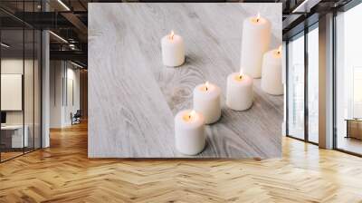 Spa candles Wall mural