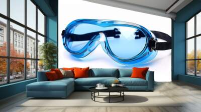 welding goggles isolated on a white background with a clipping path Wall mural