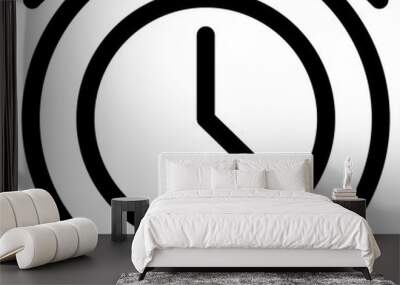 time icon or logo isolated sign symbol vector illustration - high quality black style vector icons
 Wall mural