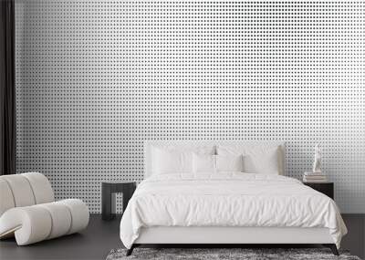 halfton pattern dot background texture overlay grunge distress linear vector. eps 10 Wall mural