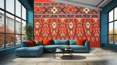 Thai tradition background Wall mural